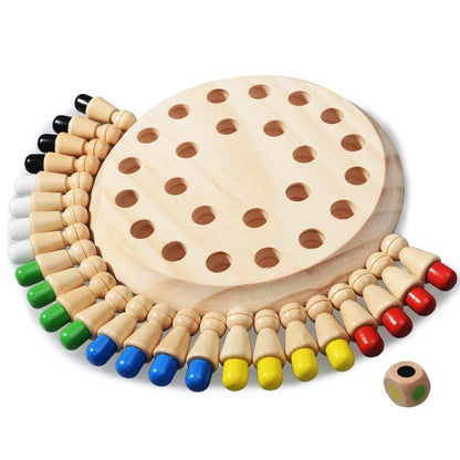 Wooden Memory Game - KiddoChess 