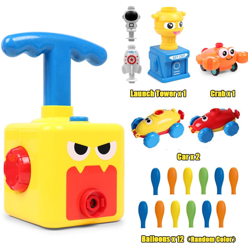 Balloon inflator toy | car propeller